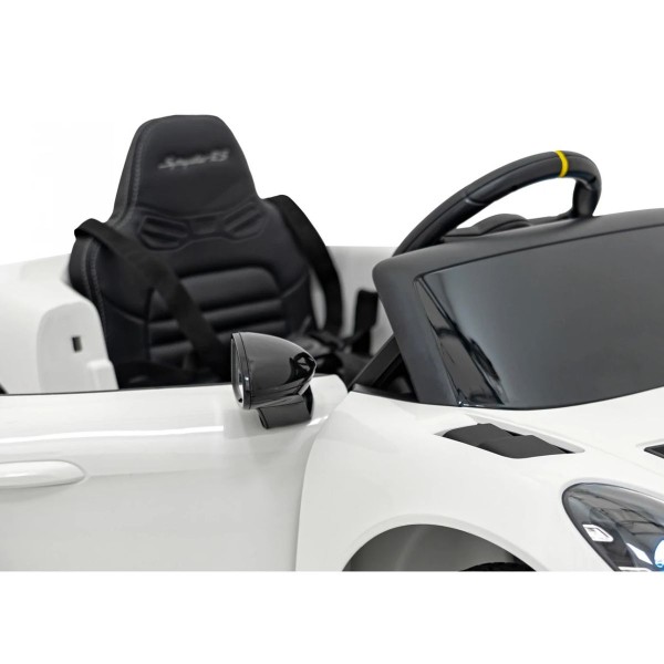 Автомобіль на акумуляторі Ramiz Porsche Spyder RS 718 білий