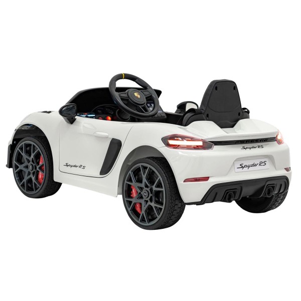 Автомобіль на акумуляторі Ramiz Porsche Spyder RS 718 білий