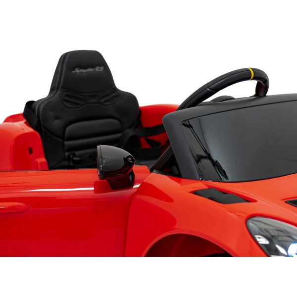 Автомобіль на акумуляторі Ramiz Porsche Spyder RS 718 червоний