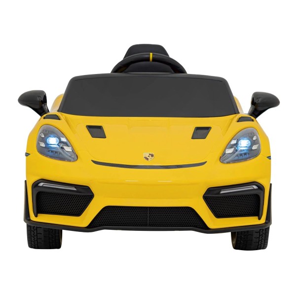 Автомобіль на акумуляторі Ramiz Porsche Spyder RS 718 жовтий