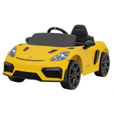 Автомобіль на акумуляторі Ramiz Porsche Spyder RS 718 жовтий