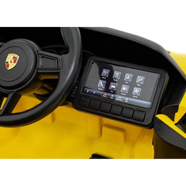 Автомобіль на акумуляторі Ramiz Porsche Spyder RS 718 жовтий