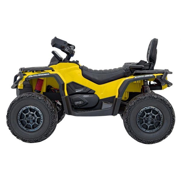 Квадроцикл акумуляторний Ramiz Can Am Outlander ATV жовтий