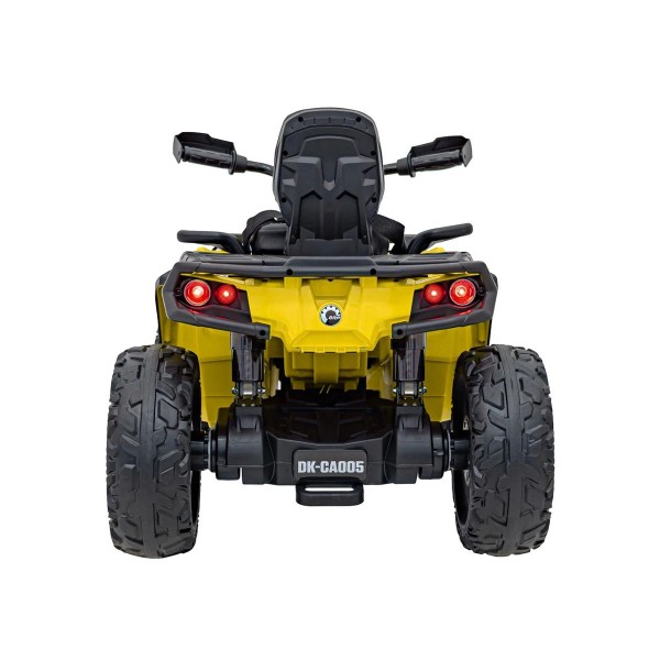 Квадроцикл акумуляторний Ramiz Can Am Outlander ATV жовтий