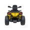 Квадроцикл акумуляторний Ramiz Can Am Outlander ATV жовтий