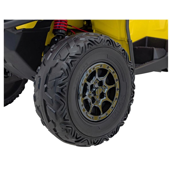 Квадроцикл акумуляторний Ramiz Can Am Outlander ATV жовтий