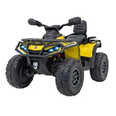 Квадроцикл акумуляторний з радіокеруванням Ramiz Can Am Outlander ATV жовтий