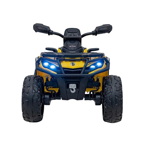 Квадроцикл акумуляторний Ramiz Can Am Outlander ATV жовтий