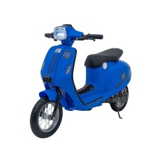 Мотоцикл акумуляторний Ramiz Skuter Retro 23 синій