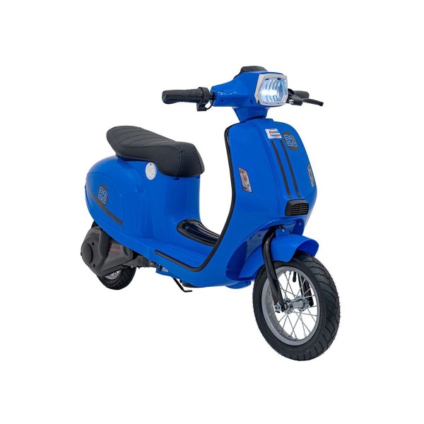 Мотоцикл акумуляторний Ramiz Skuter Retro 23 синій