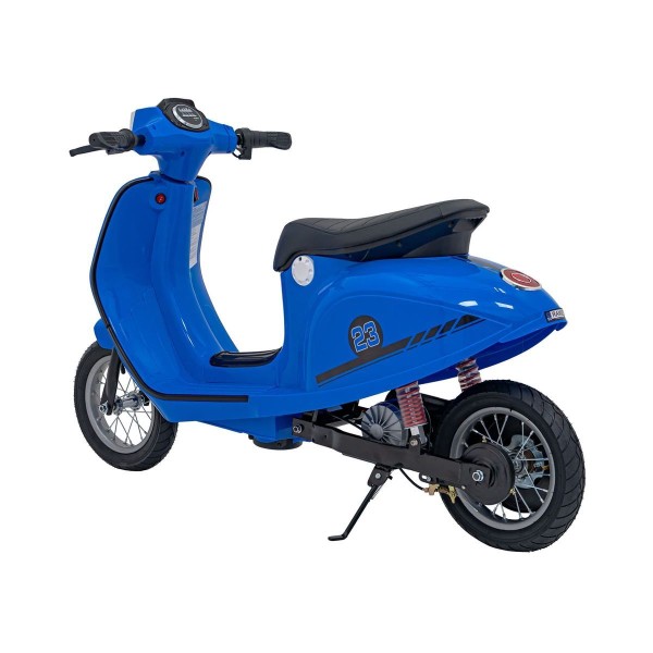 Мотоцикл акумуляторний Ramiz Skuter Retro 23 синій