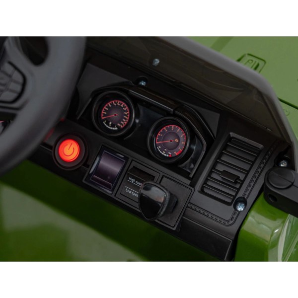 Автомобіль акумуляторний Ramiz Off Road MOUNTAIN зелений