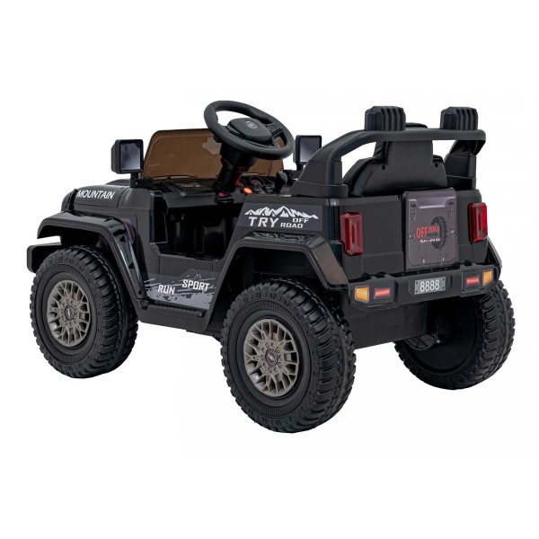 Автомобіль акумуляторний Ramiz Off Road MOUNTAIN чорний