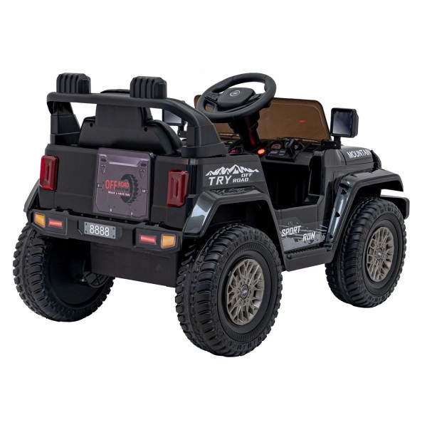 Автомобіль акумуляторний Ramiz Off Road MOUNTAIN чорний