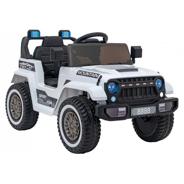 Автомобіль акумуляторний Ramiz Off Road MOUNTAIN білий