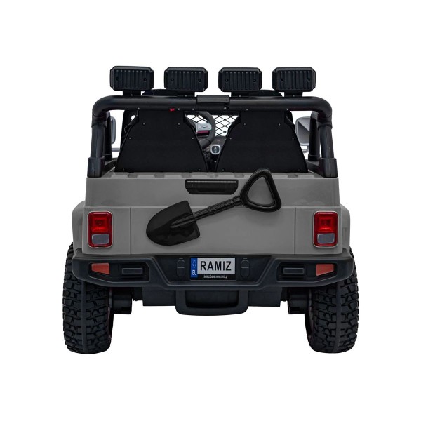 Автомобіль акумуляторний Ramiz Off Road MONSTER сірий