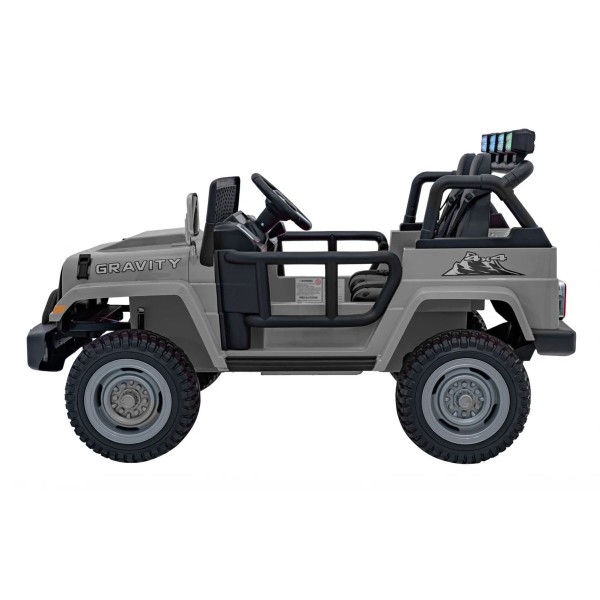 Автомобіль акумуляторний Ramiz Off Road MONSTER сірий