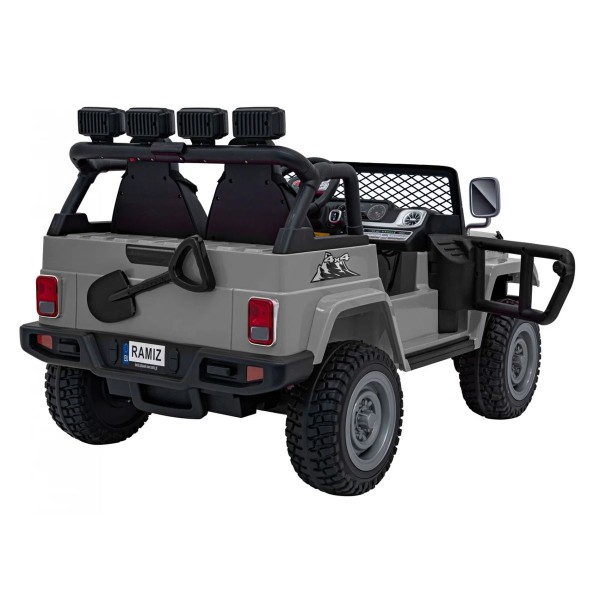 Автомобіль акумуляторний Ramiz Off Road MONSTER сірий