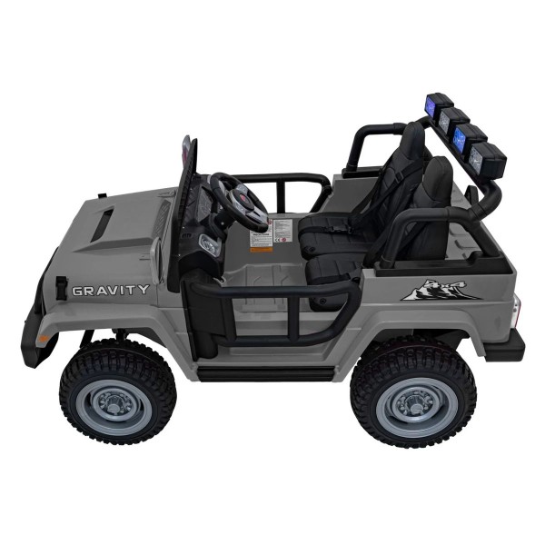 Автомобіль акумуляторний Ramiz Off Road MONSTER сірий
