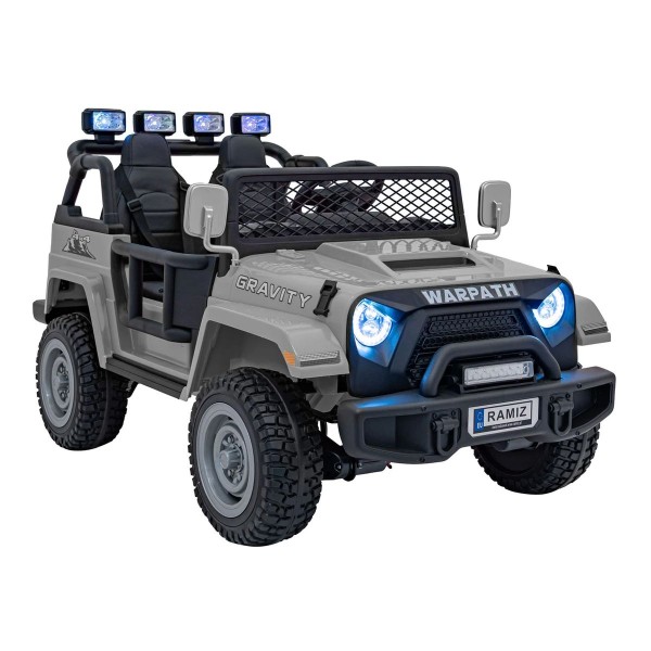 Автомобіль акумуляторний Ramiz Off Road MONSTER сірий