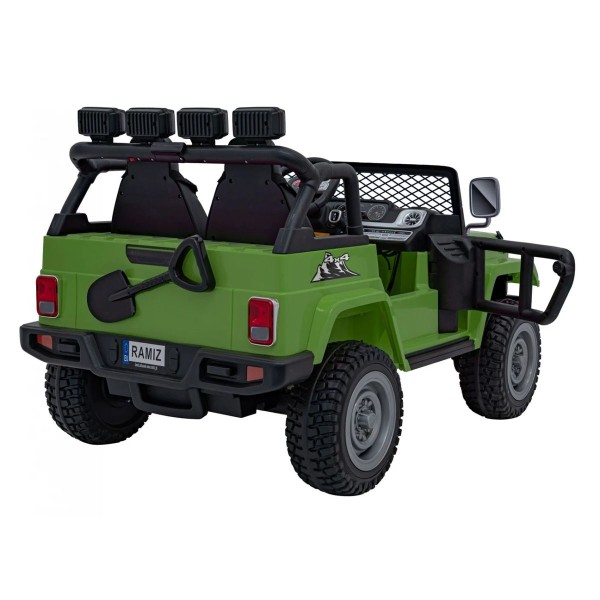 Автомобіль акумуляторний Ramiz Off Road MONSTER зелений