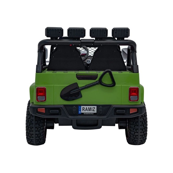 Автомобіль акумуляторний Ramiz Off Road MONSTER зелений