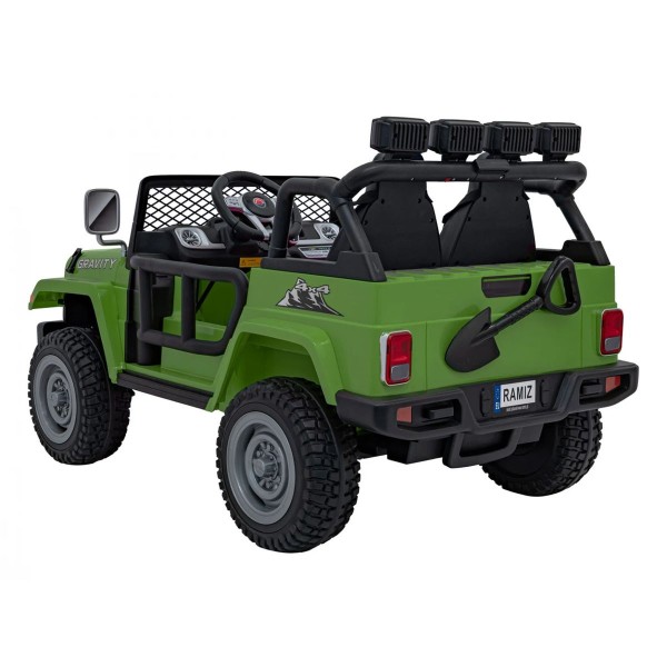 Автомобіль акумуляторний Ramiz Off Road MONSTER зелений