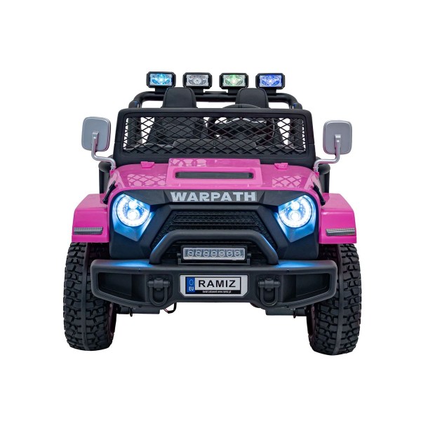 Автомобіль акумуляторний Ramiz Off Road MONSTER рожевий