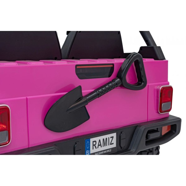 Автомобіль акумуляторний Ramiz Off Road MONSTER рожевий