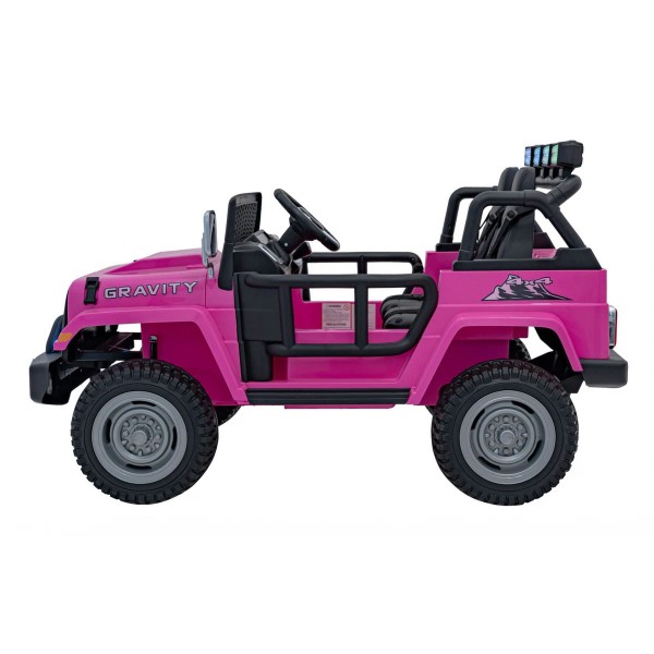 Автомобіль акумуляторний Ramiz Off Road MONSTER рожевий