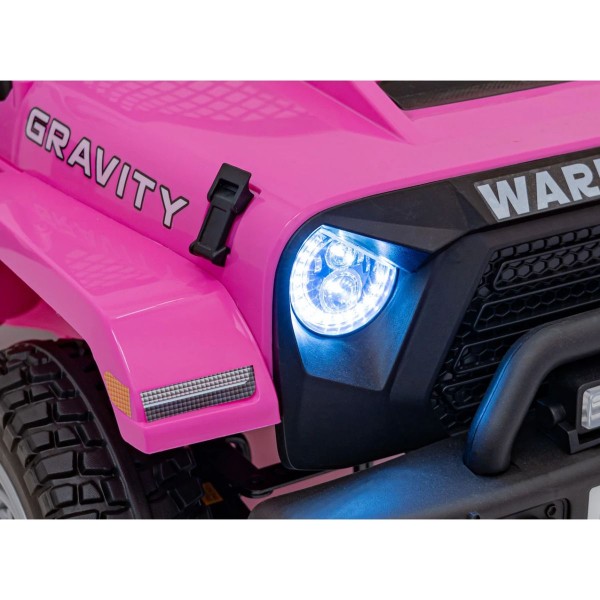 Автомобіль акумуляторний Ramiz Off Road MONSTER рожевий