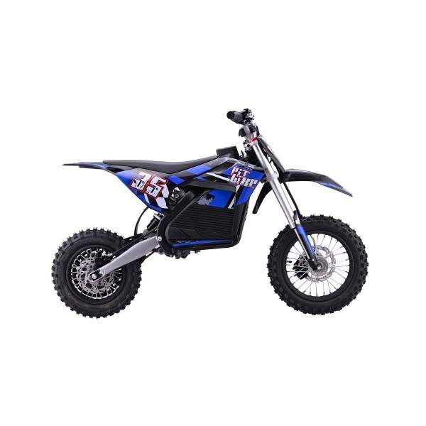 Мотоцикл акумуляторний Ramiz PIT BIKE синій