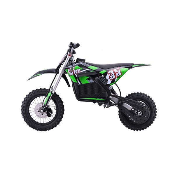 Мотоцикл акумуляторний Ramiz PIT BIKE зелений