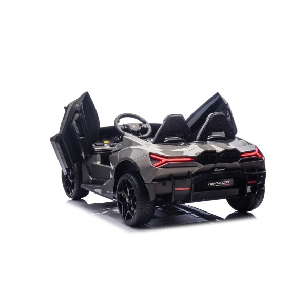 Автомобіль акумуляторний Ramiz Lamborghini Revuelto XL сірий