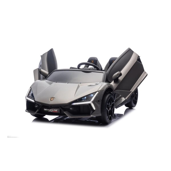 Автомобіль акумуляторний Ramiz Lamborghini Revuelto XL сірий