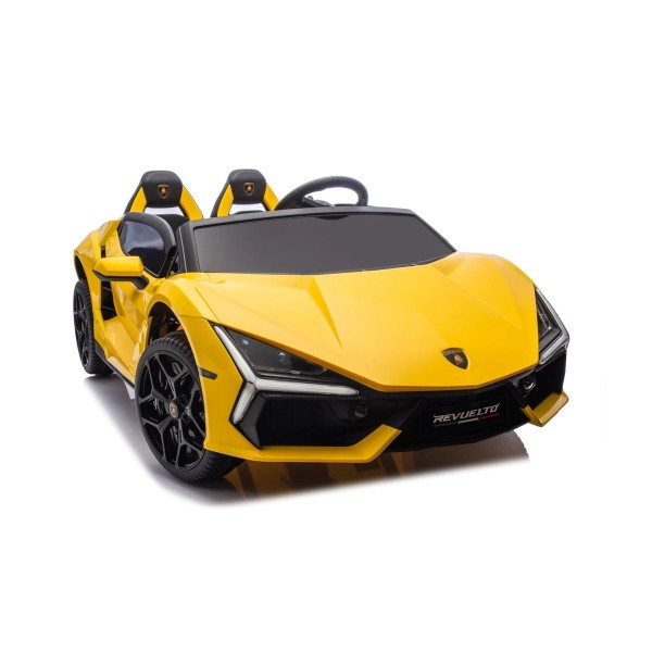 Автомобіль акумуляторний Ramiz Lamborghini Revuelto XL жовтий
