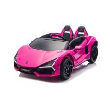 Автомобіль акумуляторний Ramiz Lamborghini Revuelto XL STRONG рожевий
