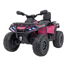 Квадроцикл акумуляторний Ramiz Can Am Outlander ATV рожевий