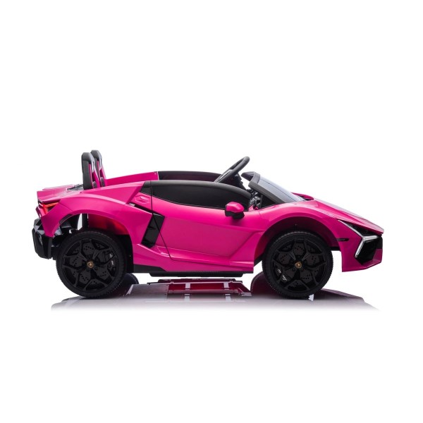 Автомобіль акумуляторний Ramiz Lamborghini Revuelto XL STRONG рожевий