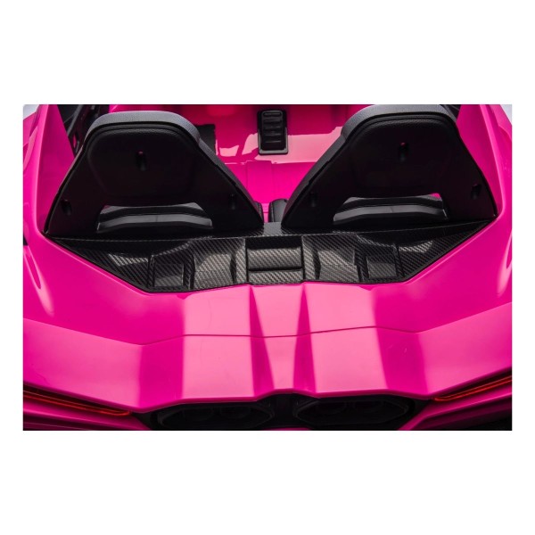 Автомобіль акумуляторний Ramiz Lamborghini Revuelto XL STRONG рожевий