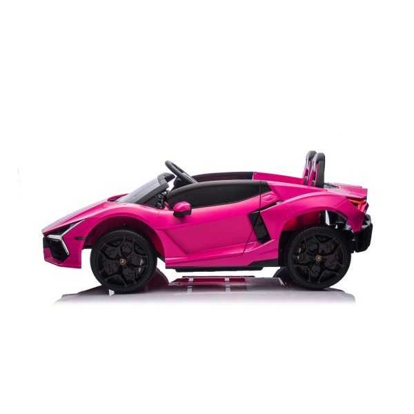 Автомобіль акумуляторний Ramiz Lamborghini Revuelto XL STRONG рожевий