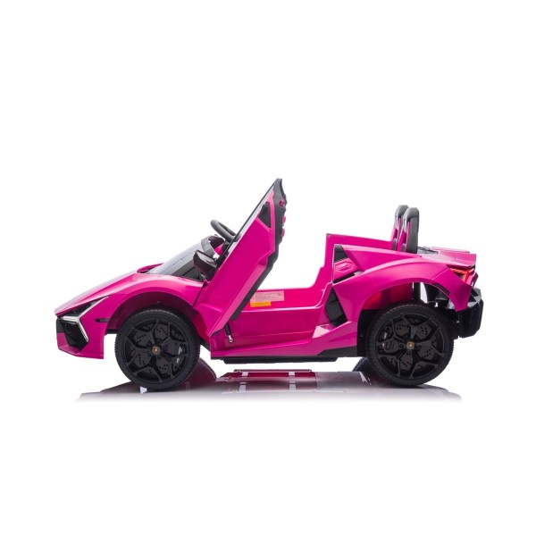 Автомобіль акумуляторний Ramiz Lamborghini Revuelto XL STRONG рожевий