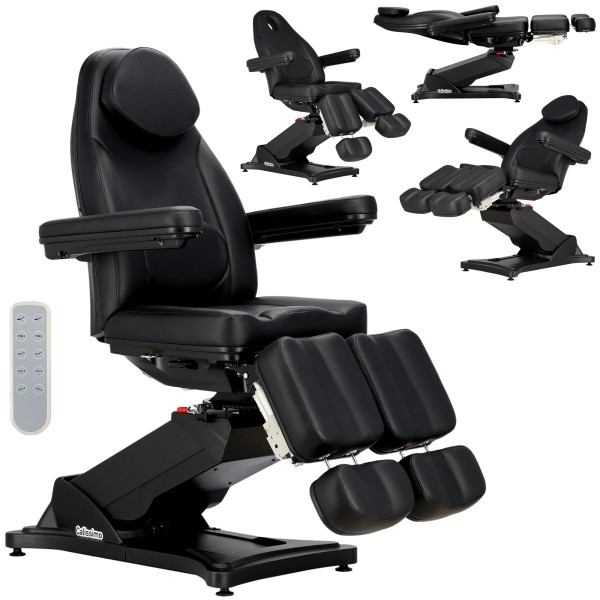 Крісло для педикюру електричне Calissimo Adrian, чорний