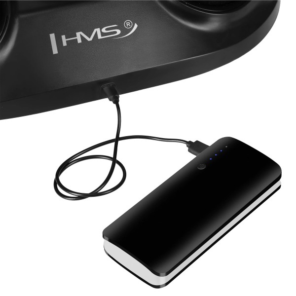 Тренажер для боксу HMS TB10 з рукавичками та павербанком 4000mAh
