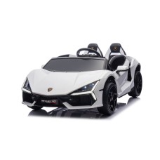Автомобіль акумуляторний Ramiz Lamborghini Revuelto XL STRONG білий
