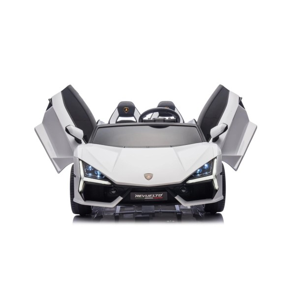 Автомобіль акумуляторний Ramiz Lamborghini Revuelto XL STRONG білий