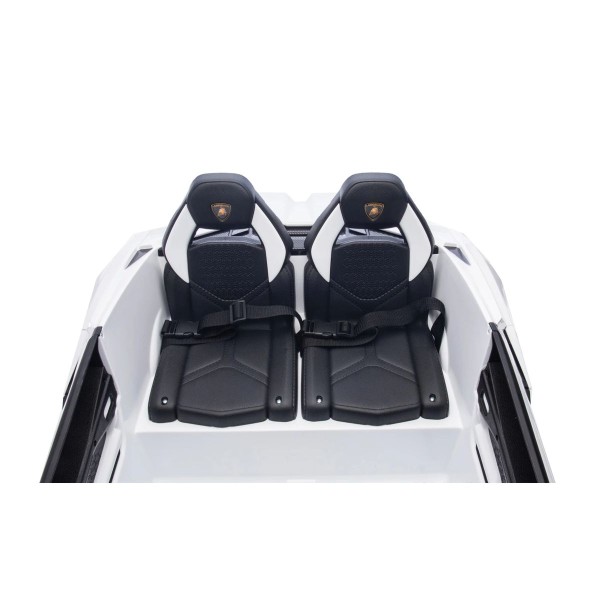 Автомобіль акумуляторний Ramiz Lamborghini Revuelto XL STRONG білий