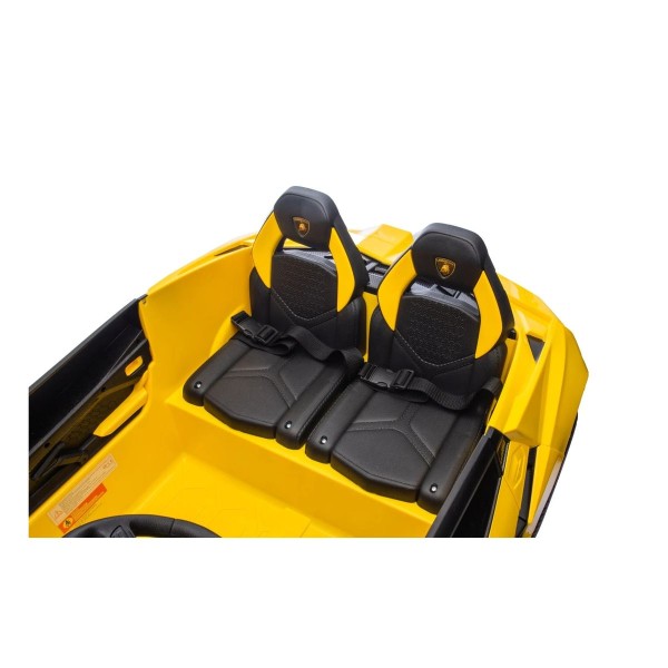 Автомобіль акумуляторний Ramiz Lamborghini Revuelto XL STRONG жовтий
