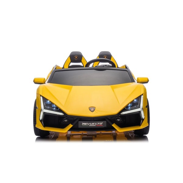 Автомобіль акумуляторний Ramiz Lamborghini Revuelto XL STRONG жовтий