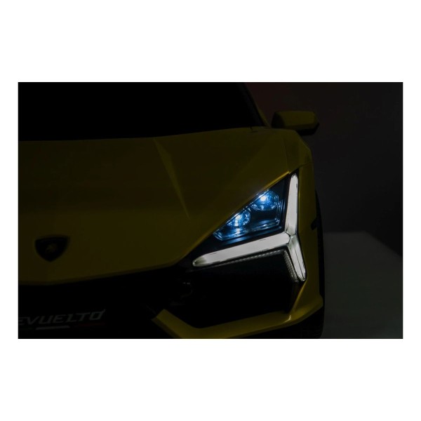 Автомобіль акумуляторний Ramiz Lamborghini Revuelto XL STRONG жовтий
